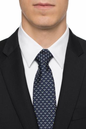 Patterned silk tie, zdjęcie 2 Patterned silk tie od Salvatore Ferragamo
